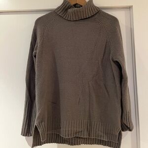 Oversize Grey Wool Sweater